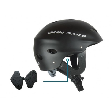 GUN-SAILS HYDRO BLACK | Helmet