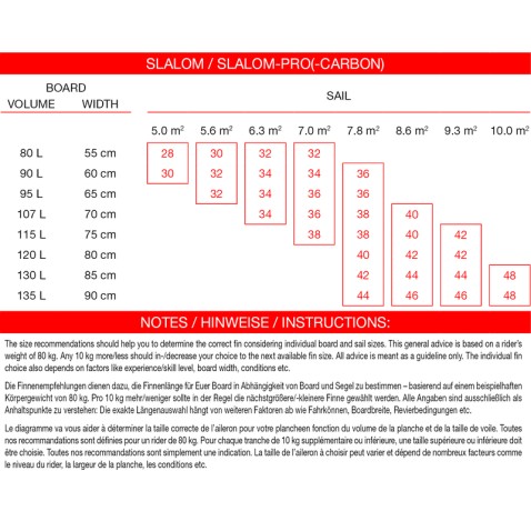MAUI ULTRA FINS SLALOM