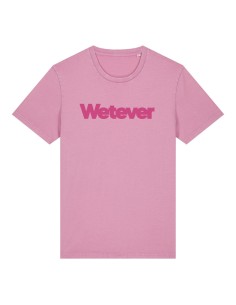T-shirt Wetever pink bubble