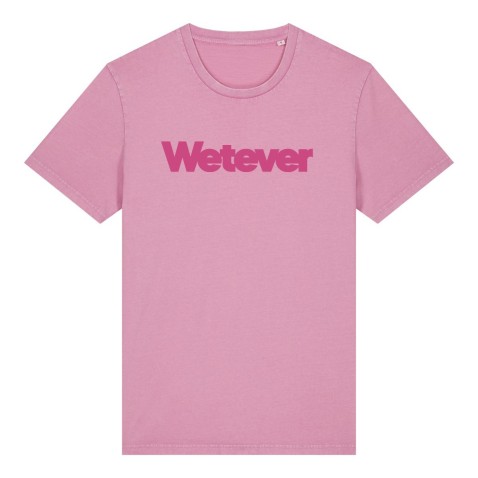 T-shirt Wetever pink bubble